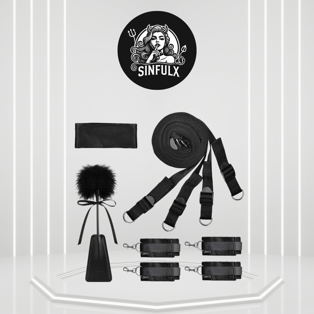 Adjustable BDSM Bed Restraint Kit