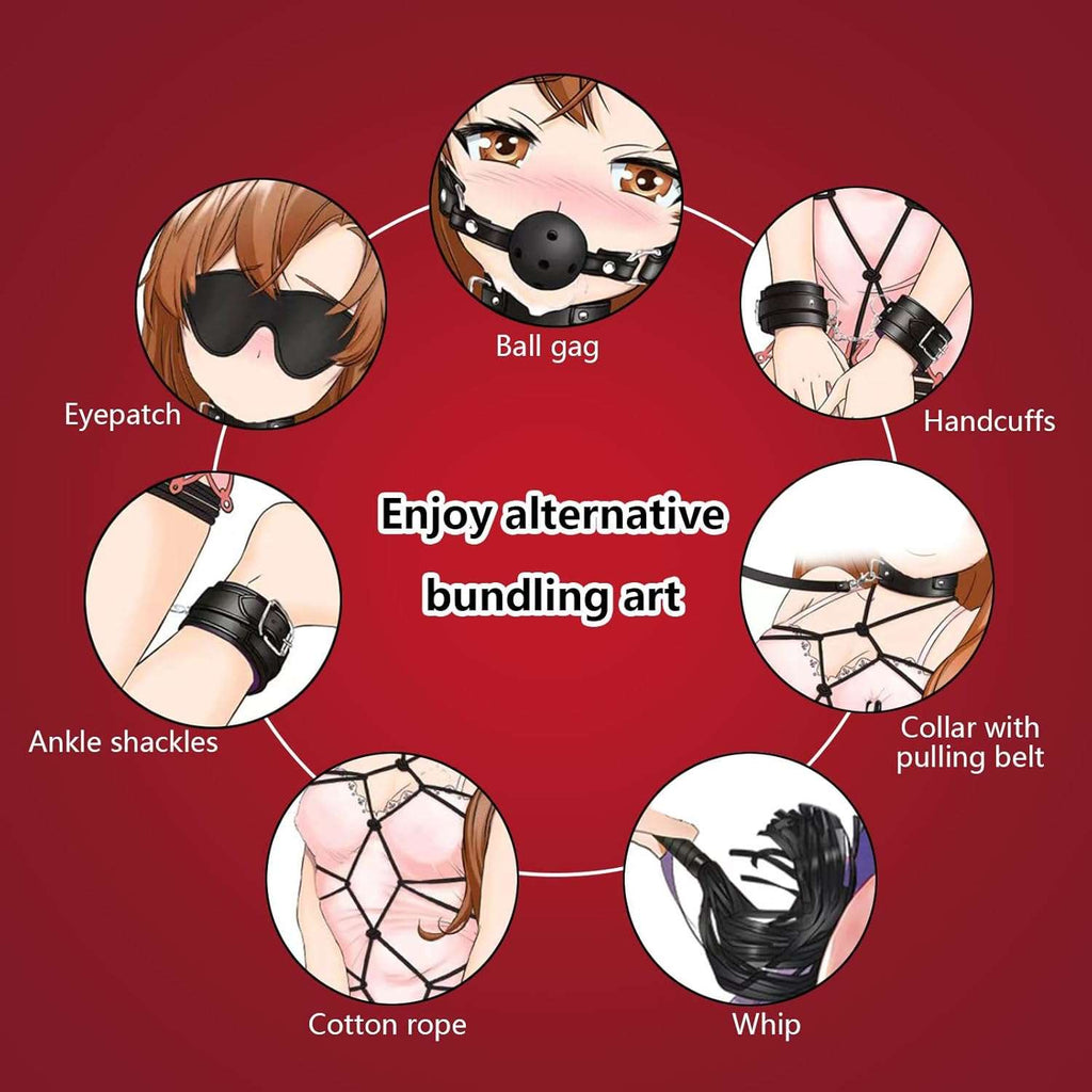 Versatile BDSM Bondage Sex Kit